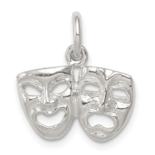 Sterling Silver Comedy/Tragedy Charm QC799
