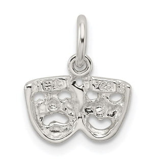 Sterling Silver Comedy/Tragedy Charm QC800