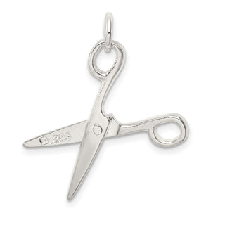Sterling Silver Scissors Charm QC808