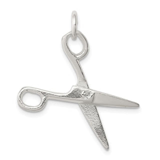 Sterling Silver Scissors Charm QC808