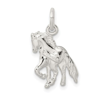 Sterling Silver Horse Charm QC846