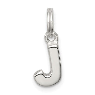 Sterling Silver J Charm