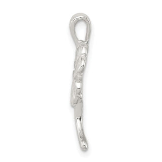 Sterling Silver 4-Leaf Clover Pendant QC856