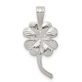 Sterling Silver 4-Leaf Clover Pendant QC856