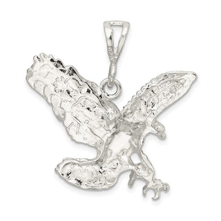 Sterling Silver Eagle Pendant QC865