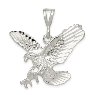 Sterling Silver Eagle Pendant QC865