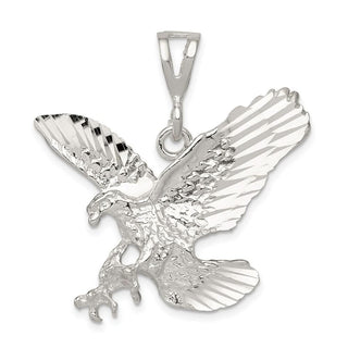 Sterling Silver Eagle Pendant QC865