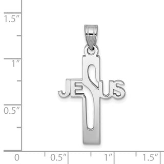 925 Sterling Silver Jesus Cross Small Pendant