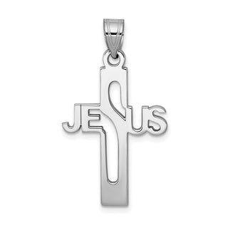 925 Sterling Silver Jesus Cross Small Pendant