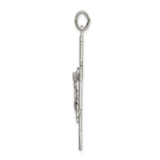 925 Sterling Silver Polished Eastern Orthodox Cross Pendant