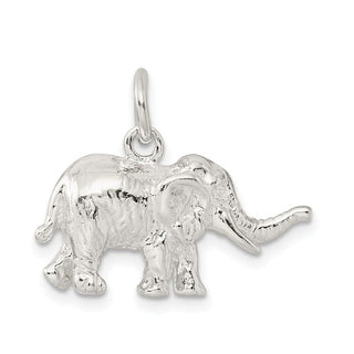 Sterling Silver Elephant Charm QC913