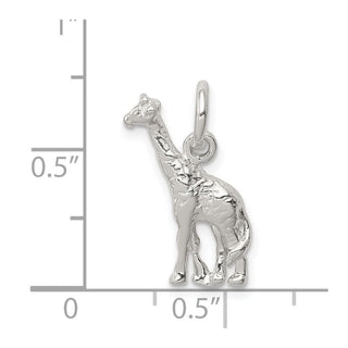 Sterling Silver Giraffe Charm QC917