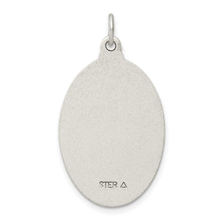 Sterling Silver St. Joseph Medal Pendant