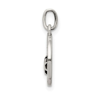 Sterling Silver Enamel Love You to the Moon and Back Charm Charm
