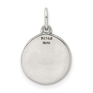 Sterling Silver Enamel Love You to the Moon and Back Charm Charm