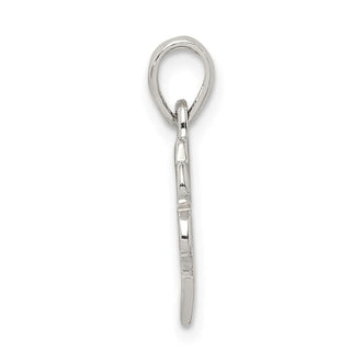 Sterling Silver Polished Clover Pendant