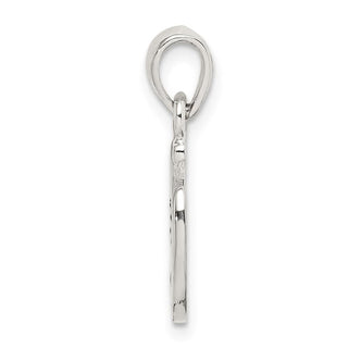 Sterling Silver Enamel Good Luck Horse Shoe Pendant