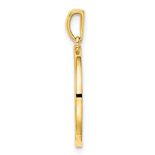 Gold-plated Sterling Silver and CZ Leo Zodiac Pendant