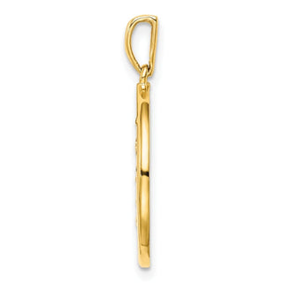 Gold-plated Sterling Silver and CZ Scorpio Zodiac Pendant