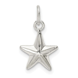Sterling Silver Star Pendant QC9766