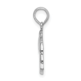 Sterling Silver Polished Key West Dolphin Pendant