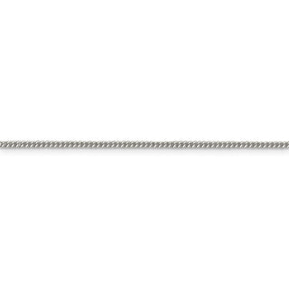 36" Sterling Silver 1.5mm Curb Chain Necklace