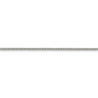 14" Sterling Silver 1.5mm Curb Chain Necklace