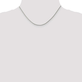 16" Sterling Silver 1.5mm Curb Chain Necklace