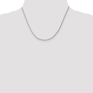 18" Sterling Silver 1.5mm Curb Chain Necklace