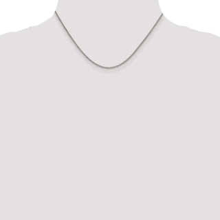 16" Sterling Silver 1.75mm Curb Chain Necklace