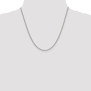 20" Sterling Silver 1.75mm Curb Chain Necklace