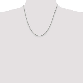 20" Sterling Silver 2mm Curb Chain Necklace