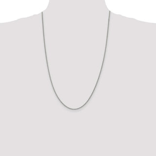 26" Sterling Silver 2mm Curb Chain Necklace