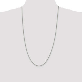 28" Sterling Silver 2mm Curb Chain Necklace