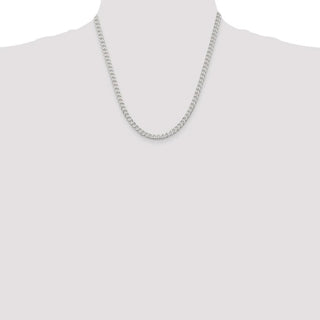 20" Sterling Silver 4.5mm Curb Chain Necklace