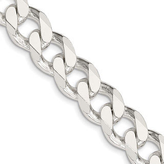 28" Sterling Silver 13mm Curb Chain Necklace