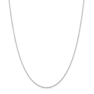 42" Sterling Silver 1.25mm Cable Chain Necklace