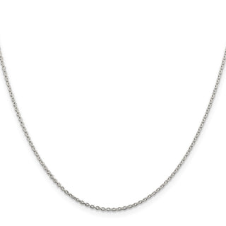 24" Sterling Silver 1.5mm Cable Chain Necklace
