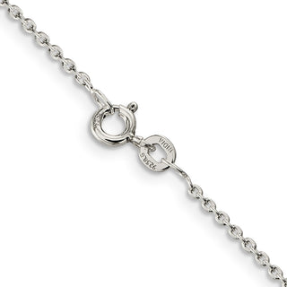 24" Sterling Silver 1.5mm Cable Chain Necklace