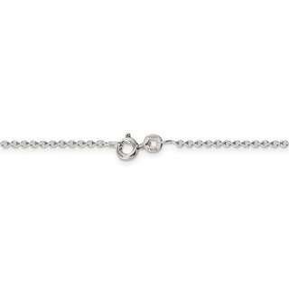 36" Sterling Silver 1.5mm Cable Chain Necklace