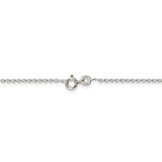 28" Sterling Silver 1.5mm Cable Chain Necklace