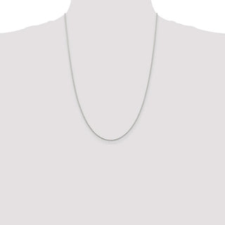 24" Sterling Silver 1.5mm Cable Chain Necklace