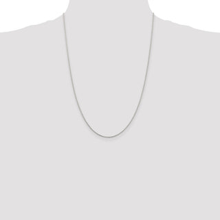 24" Sterling Silver 1.5mm Cable Chain Necklace