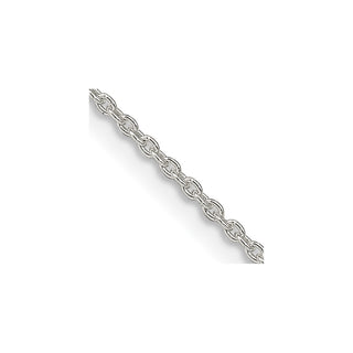 36" Sterling Silver 1.5mm Cable Chain Necklace