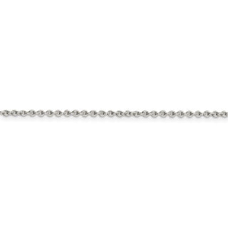 24" Sterling Silver 1.95mm Cable Chain Necklace