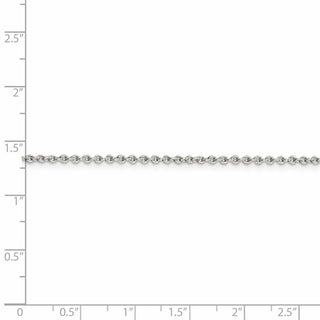 24" Sterling Silver 1.95mm Cable Chain Necklace