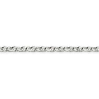 26" Sterling Silver 4.5mm Cable Chain Necklace