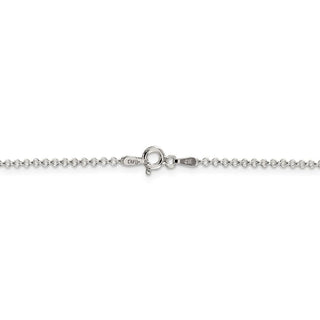 26" Sterling Silver 1.5mm Rolo Chain Necklace
