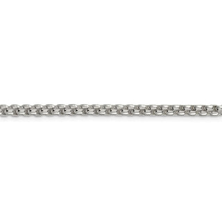 36" Sterling Silver 3.6mm Round Box Chain Necklace