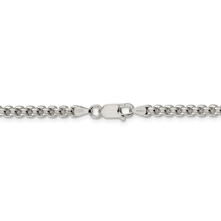 36" Sterling Silver 3.6mm Round Box Chain Necklace